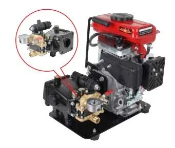 ما هي أجزاء مضخة الرش HTP؟